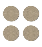 Harrods Hestia Prestige Round Coasters Set of 4- Buy online at McGrocer