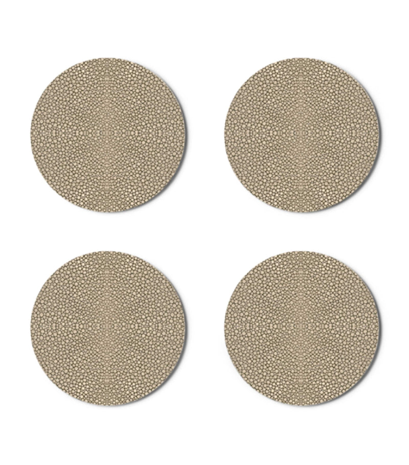 Hestia Prestige Round Coasters set of 4, UK version