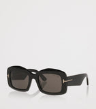 TOM FORD Venetia sunglasses acetate square frame, imported from the UK