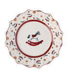 Villeroy & Boch porcelain rocking horse Toy's Delight 6-piece breakfast set (British brand)