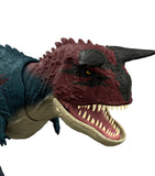 Charge and Chomp Carnotaurus dinosaur toy with sounds and app, UK version