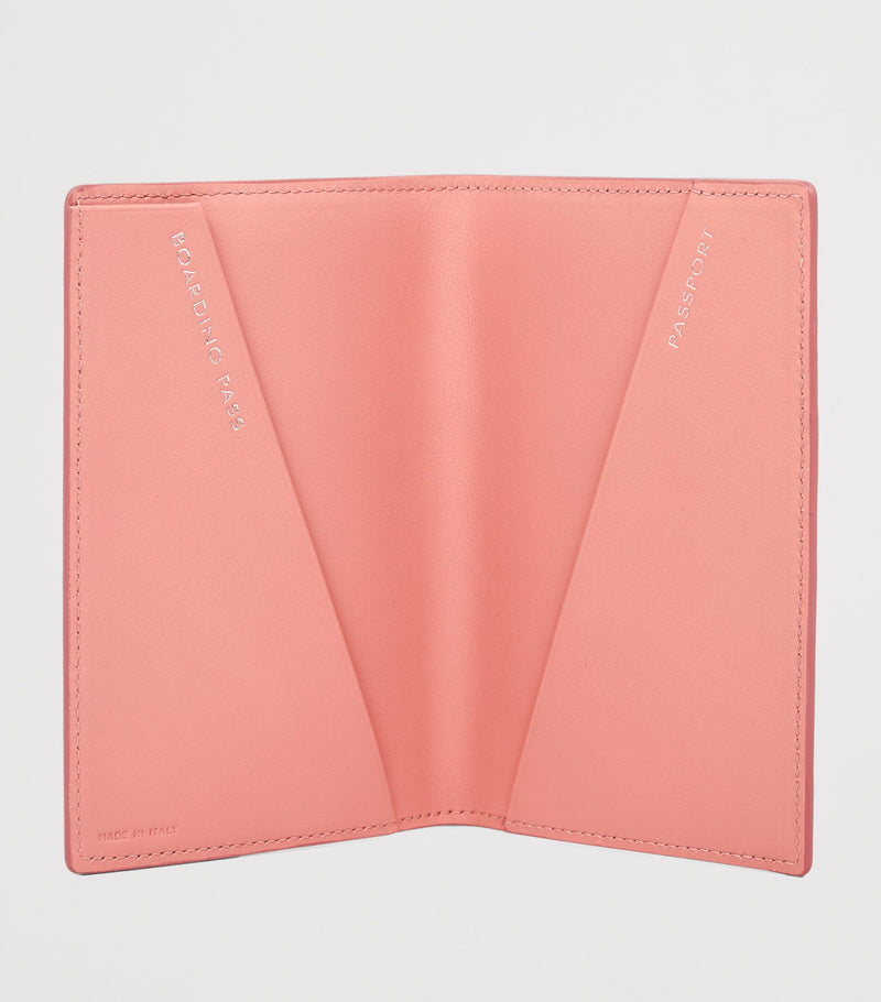 Smythson calfskin Panama passport cover (British brand)