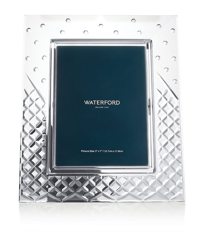 Waterford Celebrations crystal photo frame 5x7 inches (British brand)