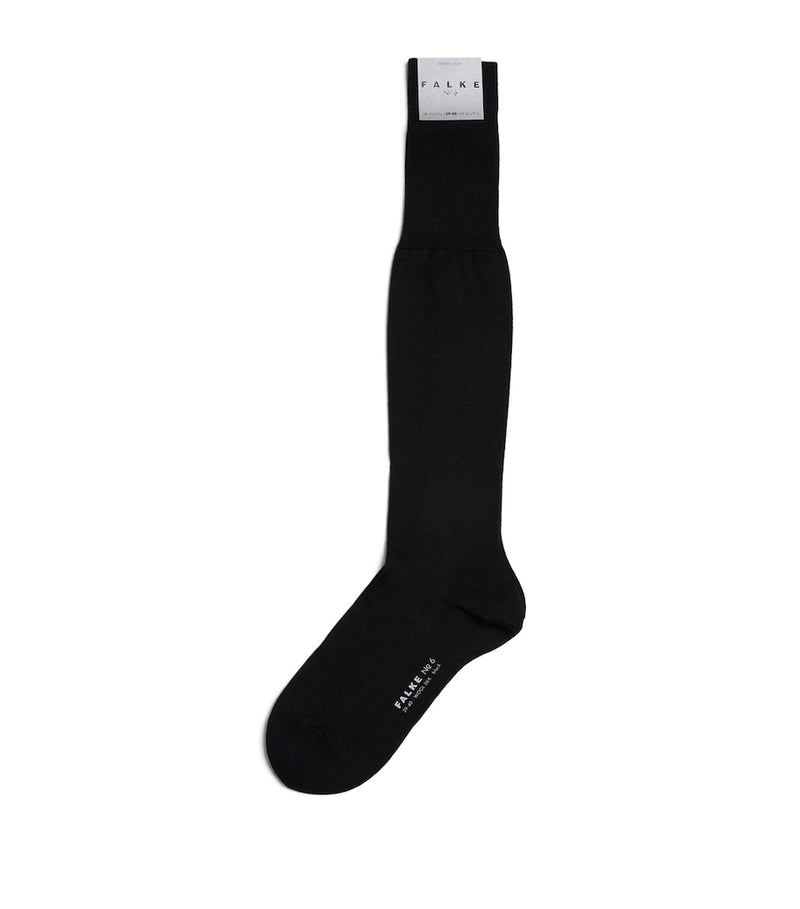 Falke No.6 wool-silk blend socks (British brand)