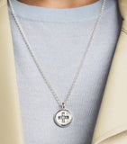 Tilly Sveaas sterling silver Moi+Toi necklace, UK version