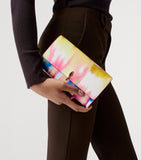 Christian Louboutin Bettina tie-dye chain wallet, imported from the UK
