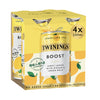 Twinings Sparkling Tea Lemon Ginger 4x250ml, imported from the UK