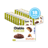 Holland & Barrett Diablo No Added Sugar Milk Chocolate Coated Caramel and Peanut Cookies 100g Pack of 18- Buy online at McGrocer