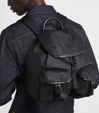 Emporio Armani Logo backpack with adjustable straps UK version