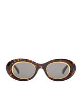 Harrods LOEWE Mini Anagram Oval Sunglasses- Buy online at McGrocer