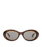 LOEWE mini anagram oval sunglasses (British brand)
