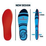 Sorbothane Full Strike shock-absorbing insoles, imported from the UK