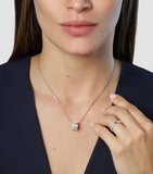 Chaumet Bee de Chaumet medium white gold diamond necklace (British brand)