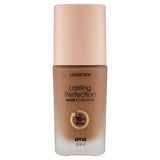 Superdrug Collection Lasting Perfection Foundation Dark Mocha Face Makeup 27ml- Buy online at McGrocer