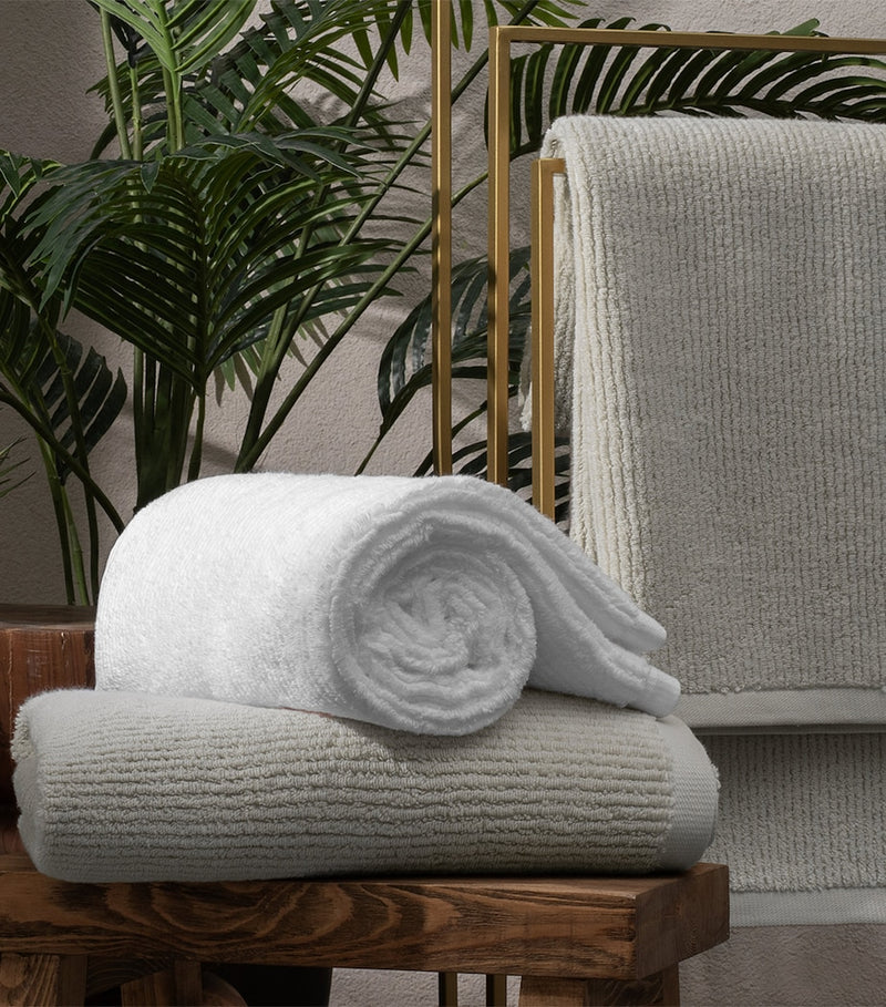 Hamam organic cotton Raya face cloth 30x40cm, imported from the UK