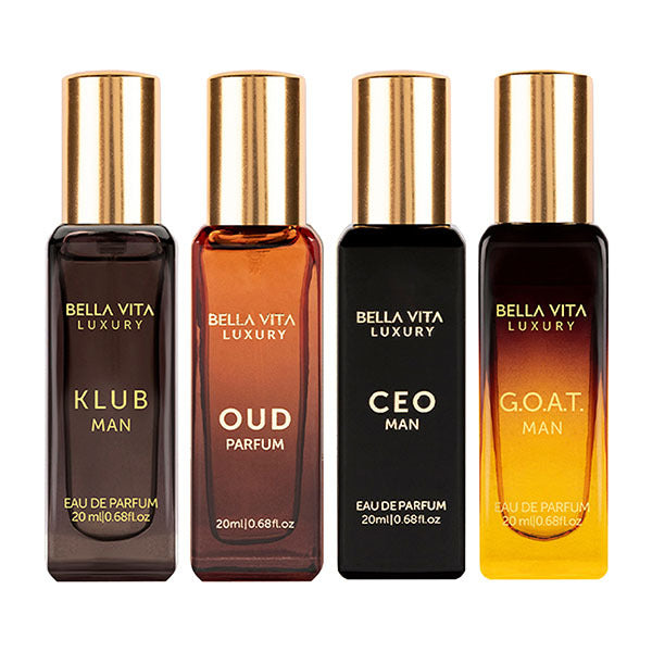 Bellavita luxury gift set 4 x 20ml EDP (British brand)