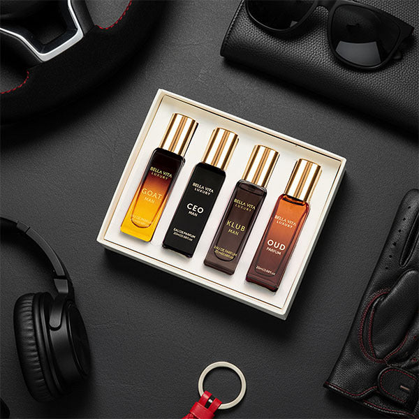 Bellavita luxury gift set 4 x 20ml EDP (British brand)