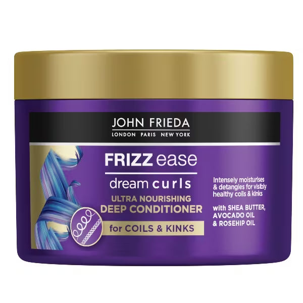John Frieda Dream Curls Nourish Conditioner 230ml, imported from the UK