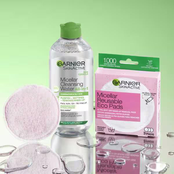 Garnier micellar water combination skin 400ml, UK version