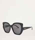 LOEWE Thin Fantasy oversized cat-eye sunglasses, imported from the UK