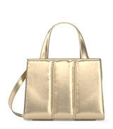 Harrods Max Mara Metallic Leather Whitney Bag 2 Top-Handle Bag- Buy online at McGrocer