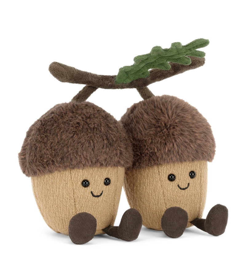 Jellycat soft toy acorns Ort and Tum 18cm, UK version