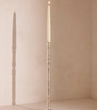 Soho Home silver-plated Stiden candlestick 27cm (British brand)