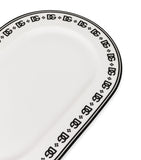 Dolce&Gabbana porcelain serving plate with DG logo 45.5cm - British product
