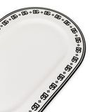 Dolce&Gabbana porcelain serving plate with DG logo 45.5cm - British product