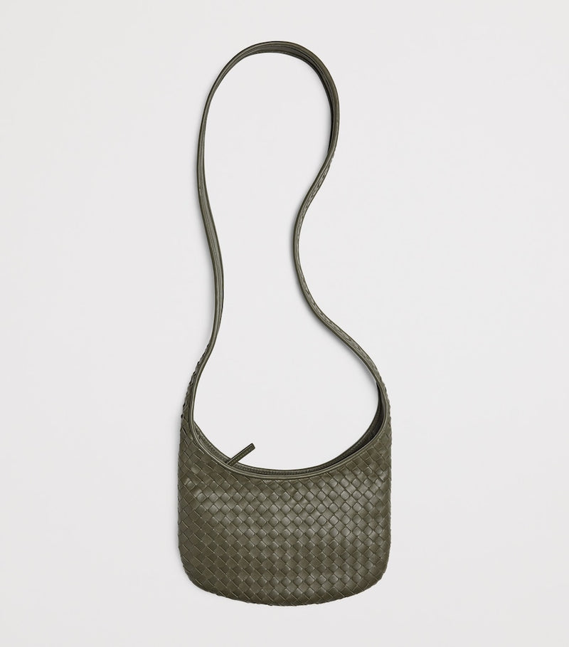 Bottega Veneta small Intrecciato cross-body bag, imported from the UK