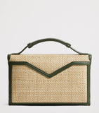 Bottega Veneta Raffia Knot Lock Shoulder Bag, imported from the UK