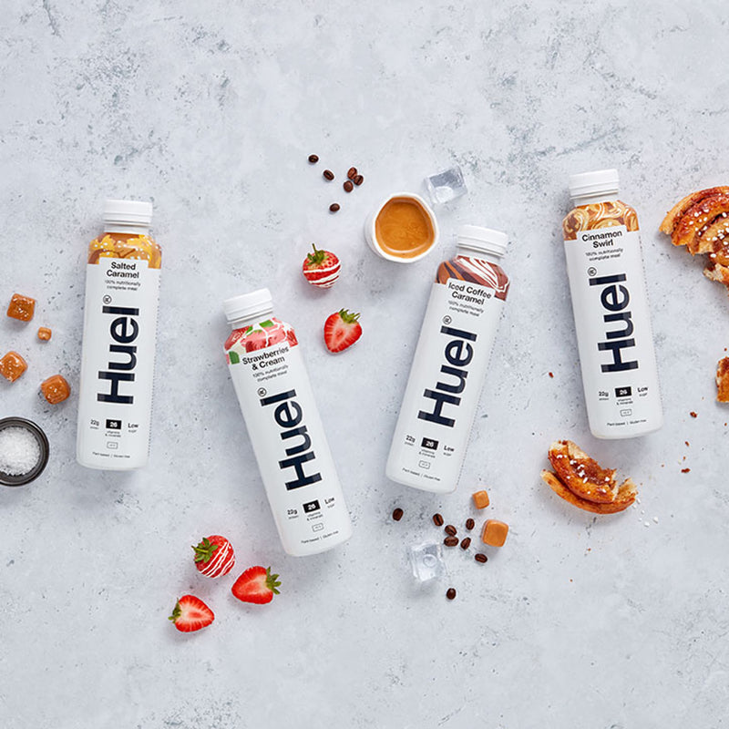 Huel Salted Caramel Meal Replacement Drink 500ml, UK version