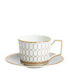 Wedgwood Renaissance Grey teacup and saucer 250ml (British brand)