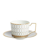 Wedgwood Renaissance Grey teacup and saucer 250ml (British brand)