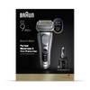 Braun Series 9 PRO+ electric shaver 9667CC Silver (British brand)