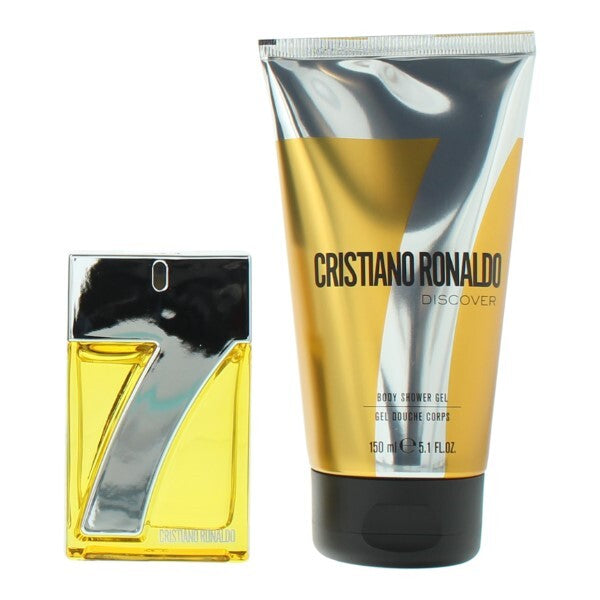 Cristiano Ronaldo Cr7 Discover EDT gift set with shower gel, UK version