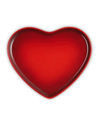 Le Creuset stoneware heart serving plate 32cm, UK version