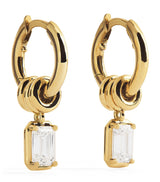 Harrods Spinelli Kilcollin Yellow Gold and Diamond Zahra Hoop Earrings- Buy online at McGrocer
