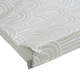 The Tiny Bed Company anti-roll changing mat Melbourne Greige UK version
