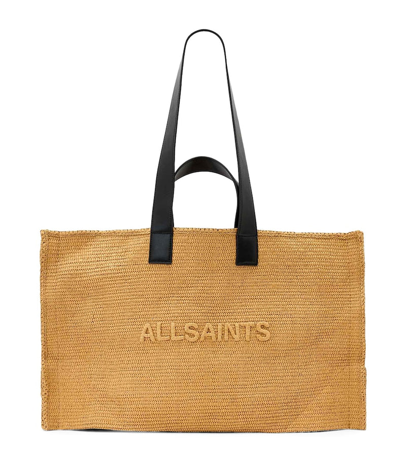 AllSaints Lutece reversible paper tote bag (British brand)