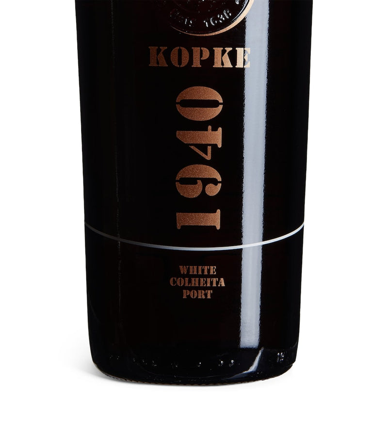 Kopke white port colheita 1940 75cl, UK version