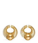 Harrods Alaïa Spiral Hoop Earrings- Buy online at McGrocer