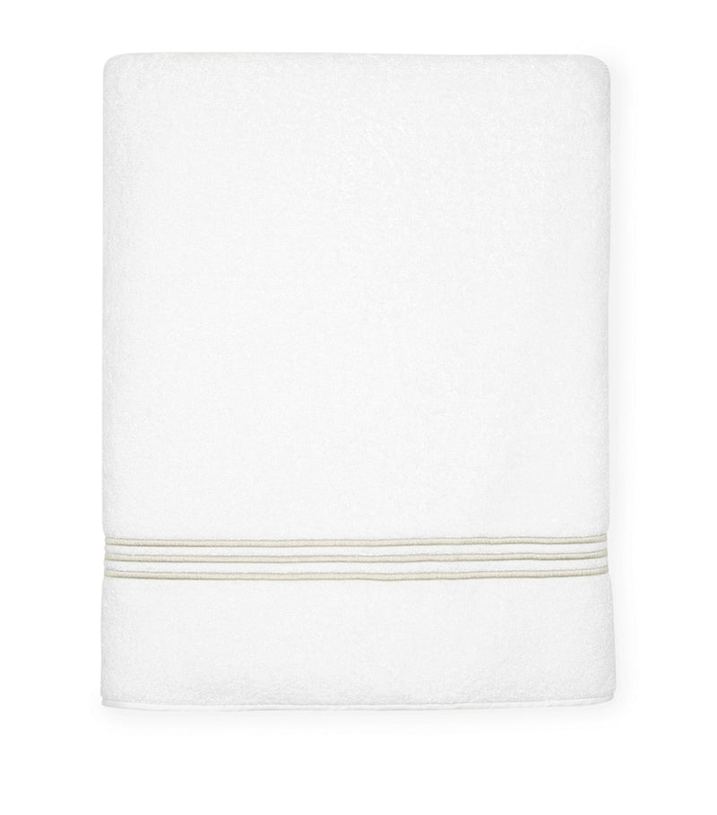 Pratesi Tre Righe bath sheet 105x180cm, UK version