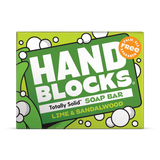 Holland & Barrett HAND BLOCKS Lime & Sandalwood Hand Soap Bar- Buy online at McGrocer