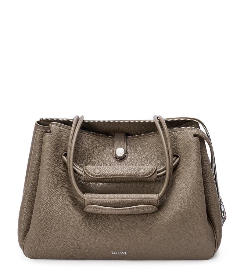 LOEWE grained leather Madrid shoulder bag (British brand)