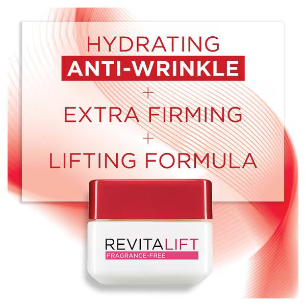 L'Oréal Paris Revitalift Fragrance Free Day Cream 50ml, UK version