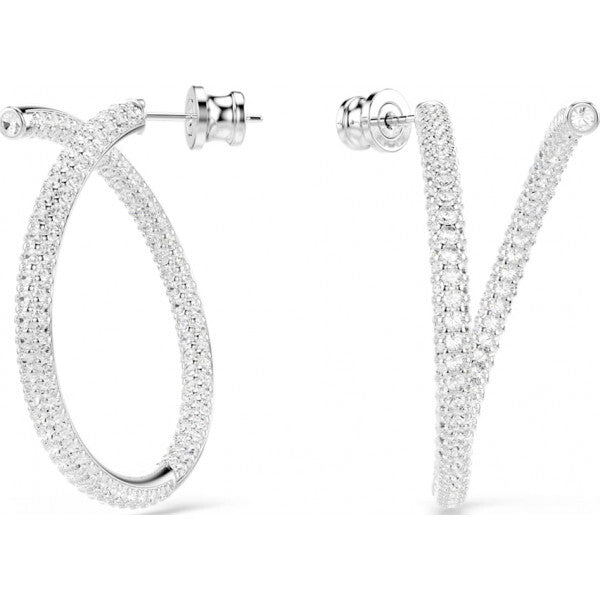 Swarovski Clear Dextera earrings, imported from the UK
