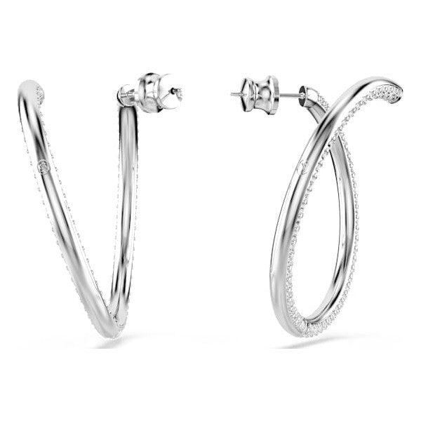 Swarovski Clear Dextera earrings, imported from the UK