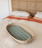 Olli Ella Reva seagrass changing basket - British product