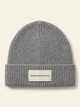 John Lewis Mulberry Chunky Ribbed Beanie Hat- Buy online at McGrocer